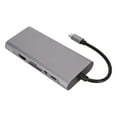 thumbnail image 1 of Type C Hub, USB 3.0 Docking Station 11 In 1 Aluminium Alloy  For Family, 1 of 8