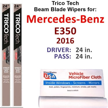 2016 Mercedes-Benz E350 Beam Blade Wipers (Set of 2)