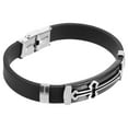 thumbnail image 2 of KAKOWELY Pulsera cruzada vintage con dije de cruz para hombre y mujer, 2 of 5