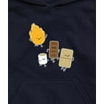 thumbnail image 3 of Instant Message - Fire and Smore - Toddler and Youth Pullover Fleece Hoodie, 3 of 6