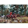 thumbnail image 2 of Hageman, Marilyn 18x13 White Modern Wood Framed Museum Art Print Titled - Foxhunt, 2 of 4