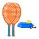 thumbnail image 3 of Ejercicio práctico de entrenamiento en solitario para niños, herramienta de entrenamiento de tenis Raqueta Naranja, 3 of 8