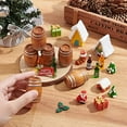 thumbnail image 6 of 6Pcs Miniature Wooden Barrel Mini House Drink Accessories Beer Barrel Figurine Model for Fairy Garden Bar Micro Landscape Decoration Oktoberfest Decor, 6 of 6