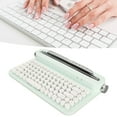 thumbnail image 4 of Typewriter Keyboard, 86 Keys Compact Retro BT 5.0 Keyboard, with Phone Tablet Integrated Stand, Compatible with , , IOS, 4 of 8