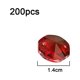 thumbnail image 2 of 14 mm 200 piezas cuentas octagonales de cristal 2 agujeros DIY accesorios de cristal para decoración del hogar y boda, 2 of 5
