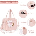 thumbnail image 2 of Bolsa de pañales para bebé, bolsa de mamá, bolsa de pañales para bebé, bolsa cruzada para pañales de viaje, bolsa de almacenamiento multifunción para bebé, 2 of 5