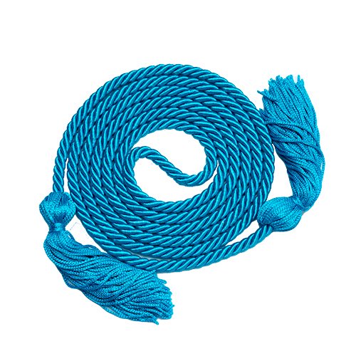 Honors Graduation Academic Honor Cord (Cyan)