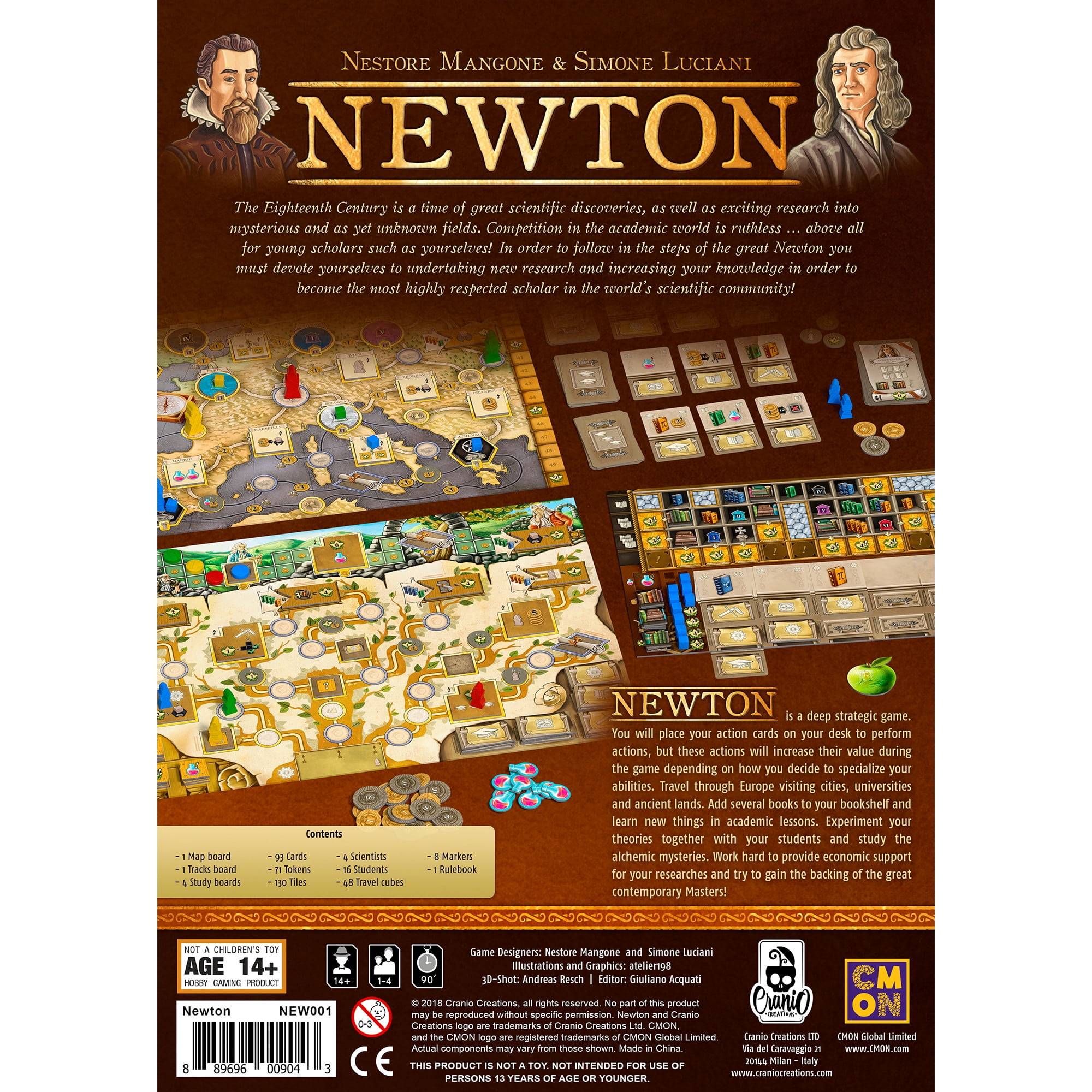 Asmodee Newton Strategy Board Game