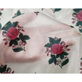 thumbnail image 4 of oneOone Soie Tabby Tissu Feuilles & Imprimé Floral Bloc 1 Yard 42 Inch Wide, 4 of 4