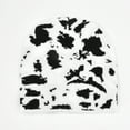 thumbnail image 5 of lanema Black White Unisex Beanie Hat Y2K Girls Warm Hat Photo Props Versatile Hip Hop Hat for Autumn and Winter, 5 of 15