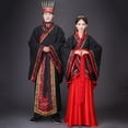 thumbnail image 5 of Traje de cosplay Hanfu de ropa antigua china para hombres y mujeres, disfraces de Halloween para adultos para parejas, 5 of 5