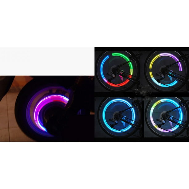 Luz para neumáticos de automóvil, luz LED intermitente para neumáticos, luz para tapa de válvula de rueda, luz LED intermitente para neumáticos, artesanía superior