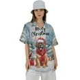 thumbnail image 4 of Merry Christmas Mastiff Enjoys Woofmas Winter Xmas Holiday Hawaiian Shirt Breathable Summer Unisex Merch Mastiffs Dog Lover Gifts Idea - 02022, 4 of 6
