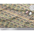 thumbnail image 2 of Soimoi Polyester Crepe Fabric Aztec Southwestern Print Fabric by The Yard 42 Inch Wide, 2 of 3