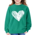 thumbnail image 5 of YunPes Kids Sweatshirt Round Neck Long Sleeve Sweatshirt Letter Print Inspirational Winter Clothes Story So Far Hoodie, 5 of 7