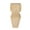 Type A, variant on LAVANE 8 inch / 20cm Wooden Furniture Legs, Set of 4 Solid Wood Carved Geometry Unfinished Replacement Bun Feet with Mounting Plate & Screws for Sofa Cabinet Couch Table TV Stand