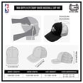 thumbnail image 5 of Ultra Game Gorra de béisbol estándar para niños, color negro, 5 of 5