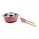 thumbnail image 4 of Cuencos para mezclar, cuencos para sopa, juego de cubiertos para niños, cuenco de silicona de grado alimenticio, revestimiento interior de acero inoxidable, cuenco para alimentos, juego de tres piezas, 4 of 6