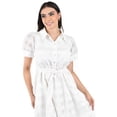 thumbnail image 4 of Vestido largo semi-transparente Roman Fashion /Juvenil, 3832 (Blanco) blanco G, 4 of 5
