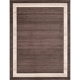 thumbnail image 2 of Unique Loom Tapis de Zone de Conception Tonale Del Mar 9' x 12' Rectangle Marron/ivoire, 2 of 2