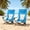 Blue, variant on Walchoice Low Beach Chair, High Back Chair with Comfortable Pillow for Adults, Oversized Seat Chair with Cup Holder & Carry Bag for Outdoor Lawn Camping Picnic, Heavy Duty & Lightweight - Blue