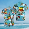 thumbnail image 2 of Toy Story Button-Up Hawaiian Shirt, Disney Pixar Summer Tee, 2 of 6