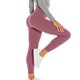 thumbnail image 4 of Pantalones Sueltos de Yoga para Mujeres de Cintura Alta de Color Sólido de Longitud Completa Material Suave Elástico para Gimnasio de Baile de Yoga Y Desgaste Casual, 4 of 9