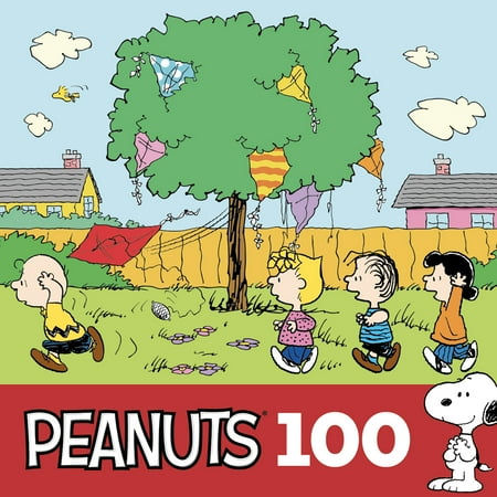 Cra-Z-Art Peanuts and Friends 100-Piece Kite Tree Jigsaw Puzzle