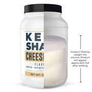 Left Coast Cheesecake Keto Meal Replacement Protein Powder Shake Mix with Collagen Peptides, 2 lb