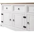 thumbnail image 6 of Wood Buffet Sideboard Corona Snow | Furniture Dash COW388, 6 of 8