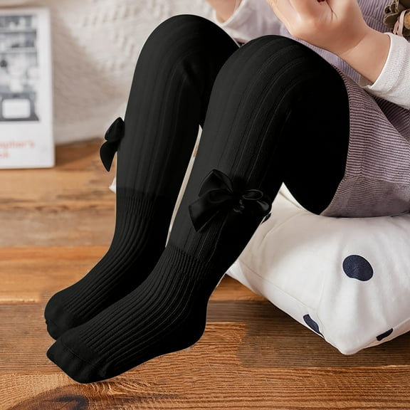 Bnwani Black Kids Socks Boys Winter Warm Tights Socks