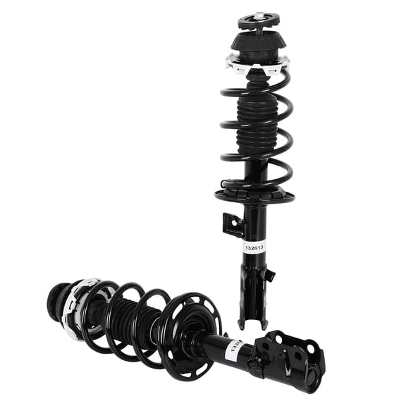 SCITOO Front Complete Struts Spring Assembly Shocks Struts Fits 2006-2008 for Honda Fit Quick Struts 11411 11412 - Set of 2