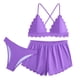 thumbnail image 2 of Trajes de baño para mujer Traje de baño de tres piezas para mujer con cordón Traje de baño de dos piezas para playa Trajes de baño para mujer Trajes de baño para mujer Trajes de baño de moda de playa, 2 of 9