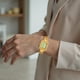 thumbnail image 3 of Reloj de acero inoxidable para mujer, reloj de cuarzo resistente al agua, reloj de pulsera de moda para mujer, reloj de vestir elegante, reloj deportivo digital de regalo., 3 of 5