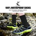 thumbnail image 4 of Calcetines impermeables de senderismo RANDY SUN para hombre y mujer, 4 of 5
