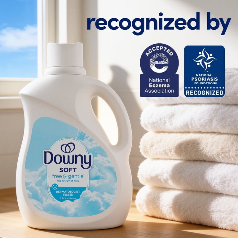Free & Gentle Liquid Fabric Softener, Sensitive Skin photo 4