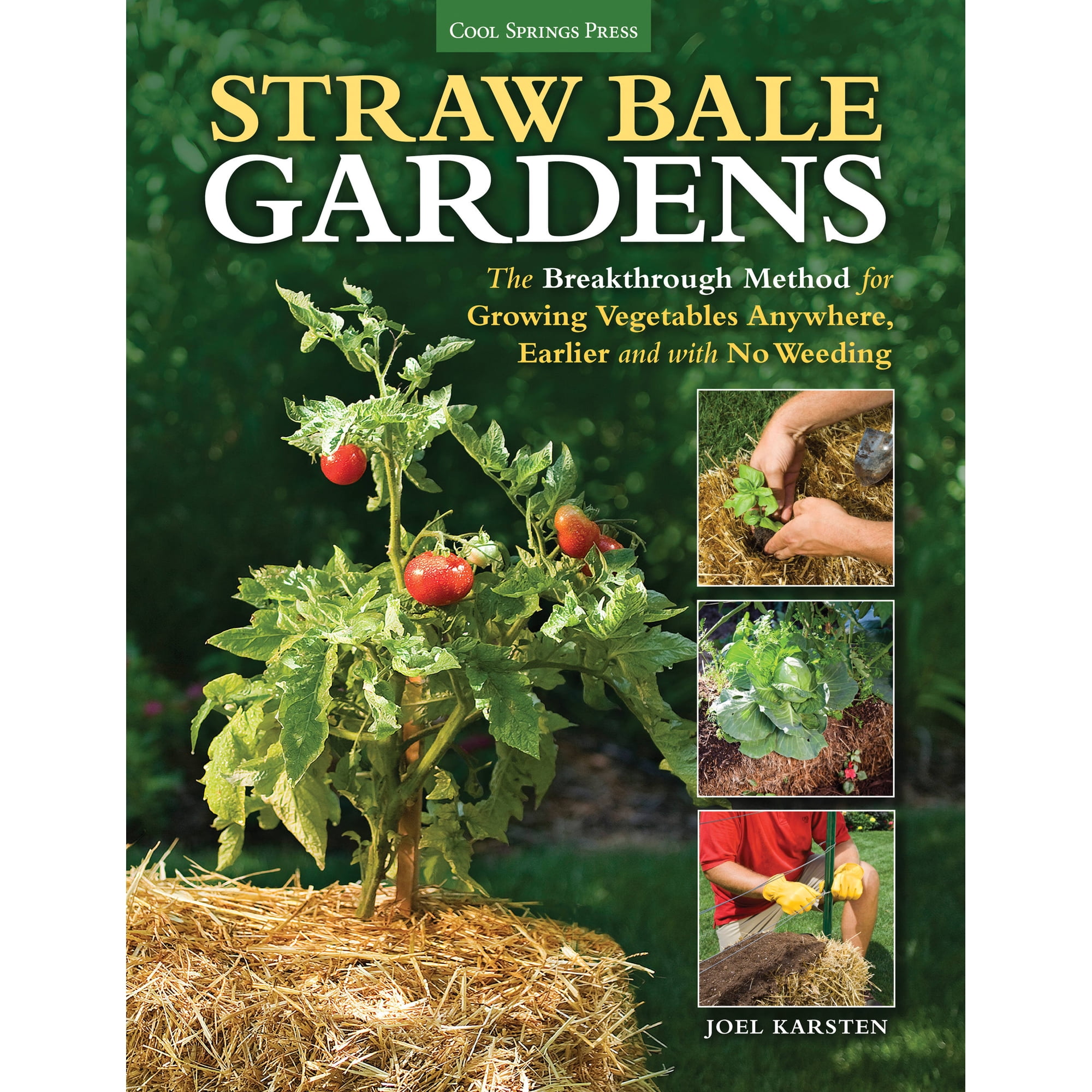 Straw Bale Gardens : The Breakthrough Method for Growing Vegetables Anywhere, Earlier and with No Weeding (Paperback)