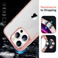 thumbnail image 5 of JETech Case for iPhone 14 Pro Max 6.7-Inch, Shockproof Phone Bumper Cover, Anti-Scratch Clear Back (Rose Gold), 5 of 6