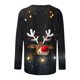 thumbnail image 5 of Neewe Womens Crewneck Long Sleeve Tops MXsual Dots Fall Christmas 2025 Tshirts Shirts, 5 of 5