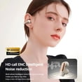 thumbnail image 4 of 2026 New Clip-On Open-Ear Bluetooth Earbuds, Bone Conduction Headphones with Secure Fit, Ipx5 Sweat-Resistant Design, Wireless Bluetooth 5.4 Sports Ear Buds Comfortable for Small Ears (Gold), 4 of 7