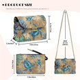 thumbnail image 7 of Pzuqiu Turtle Crossbody Bags for Women Leather Lightness Versatile Small Leather Crossbody Bags with Chain Strap Practical Exquisite Fashion for Party and Special Occasions, 7 of 7