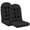 Black, variant on Adirondack Outdoor Cushions, High Quality UV Resistant, Water Resistant, 1 Count
