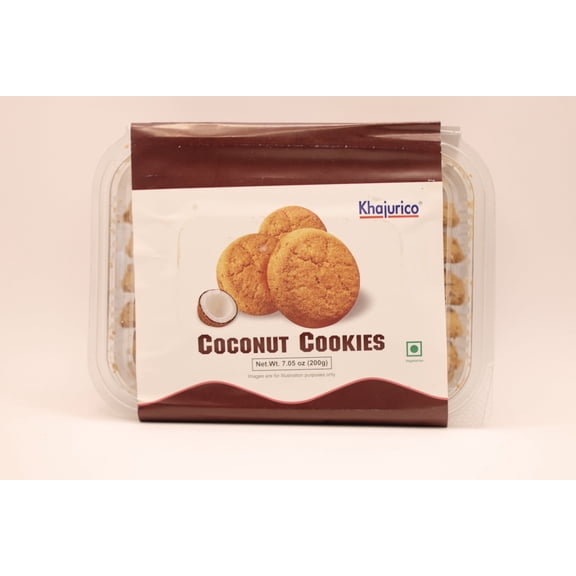 Khajurico Coconut Cookies  (200gm)