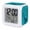 Green, variant on Grey Ombre Marble Digital Alarm Clock for Bedrooms, Smart LED Alarm Clock with 7 Color Changing Night Light, Gray Marble Crack Abstract Modern Silent Wake Up Clocks for Sleep Study Cooking 3.2"x3.2"