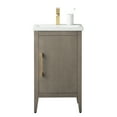 thumbnail image 2 of Vanity Art 20” Single Sink Bathroom Vanity Cabinet with Ceramic Countertop, 2 of 9