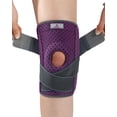 thumbnail image 1 of Rodillera ABYON para mujeres y hombres, talla grande, para desgarro de menisco, ligamento cruzado anterior (LCA) y artritis. Rodillera con estabilizadores laterales dobles y correas de compresión cruz, 1 of 5