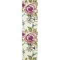 thumbnail image 6 of SAFAVIEH Wyndham Mira Floral Rose Wool Runner Rug, Ivory/Multi, 2'3" x 7', 6 of 11