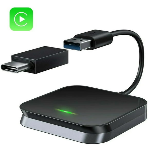 Wireless Carplay Adapter Box Dongle for Apple iOS Carplay Car Auto Navigation Player, Black