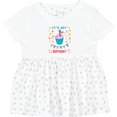 thumbnail image 3 of Inktastic Colorful Cupcake and Confetti Girls 1st Birthday Girls Baby Dress, 3 of 5