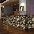 thumbnail image 1 of PVCS 3D Wall Paper Brick Stone Rustic Effect Self-adhesive Wall Sticker Home Decor S for Home Decor, 1 of 7